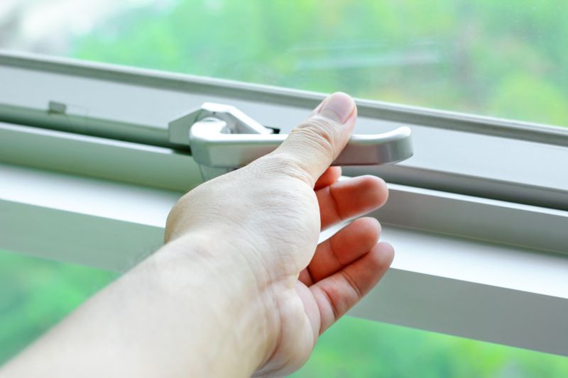 Newly Installed Window Hardware
